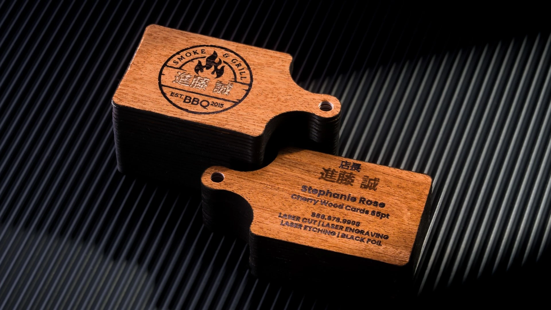 Wooden Business Cards Business Card Design